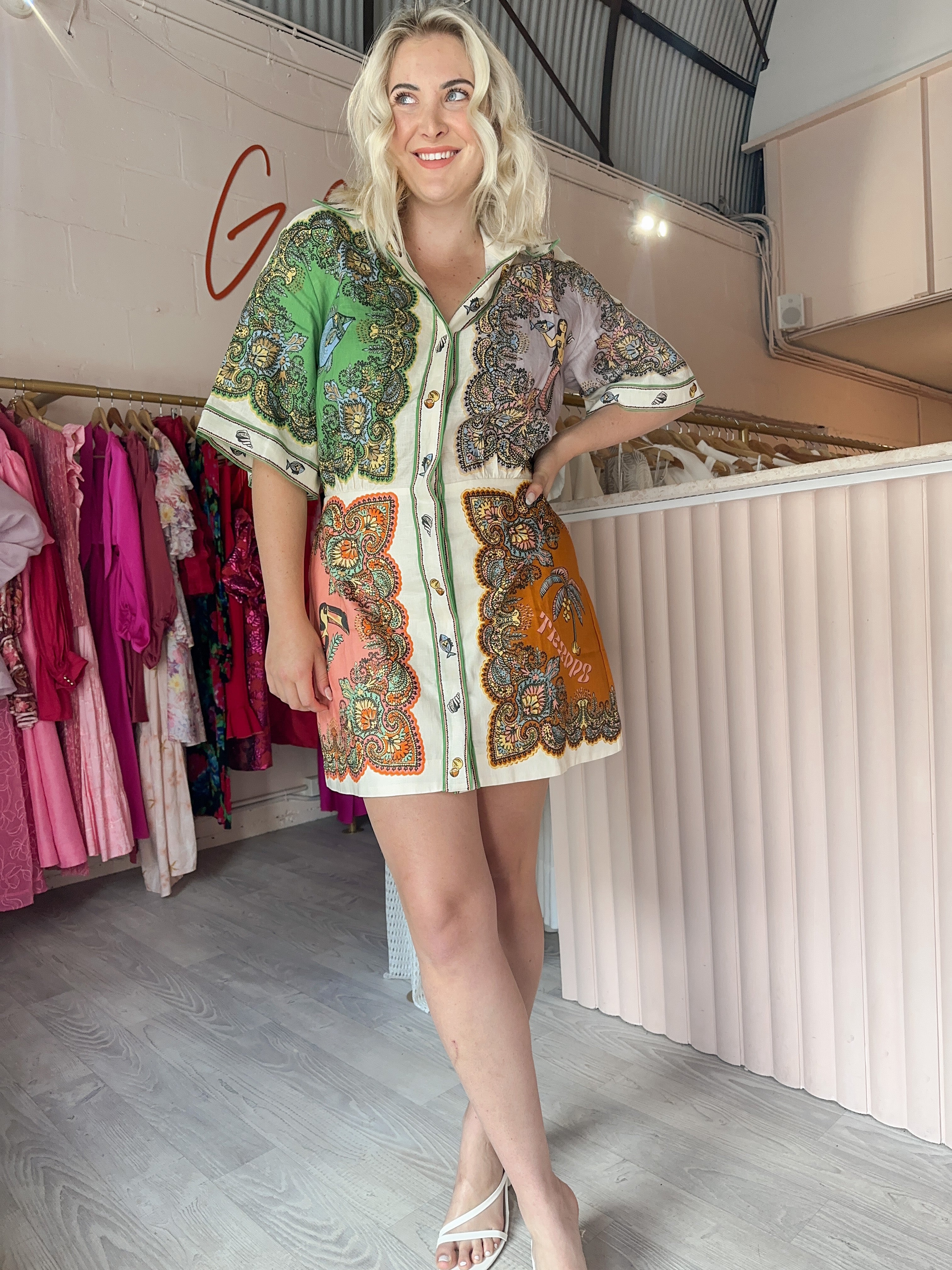 alemais trippy troppo mini dress ALMAIS Trippy Troppo Mini Dress