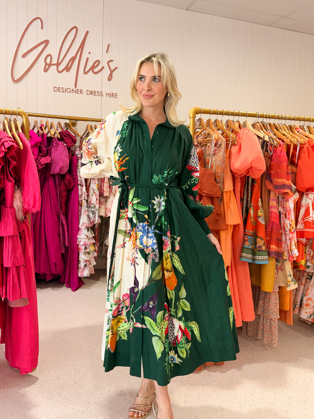 Alemais - Aggie Shirtdress (Size 12)