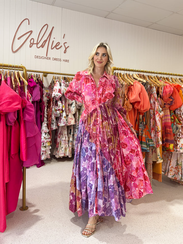 Aje - Collisions Smock Maxi (Size 10)