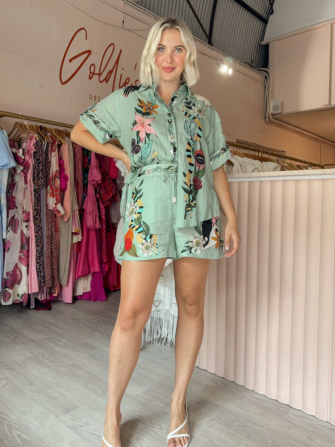 alemais dress short Alemais - Jasper Bomber Jacket - Chocolate