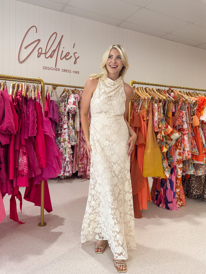 Shona Joy - Presley High Cowl Maxi (Size 10)