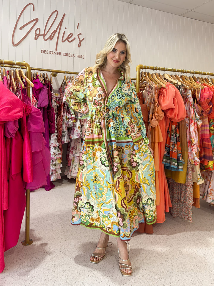 Alemais - Dreamer Pool Dress (Size 12)