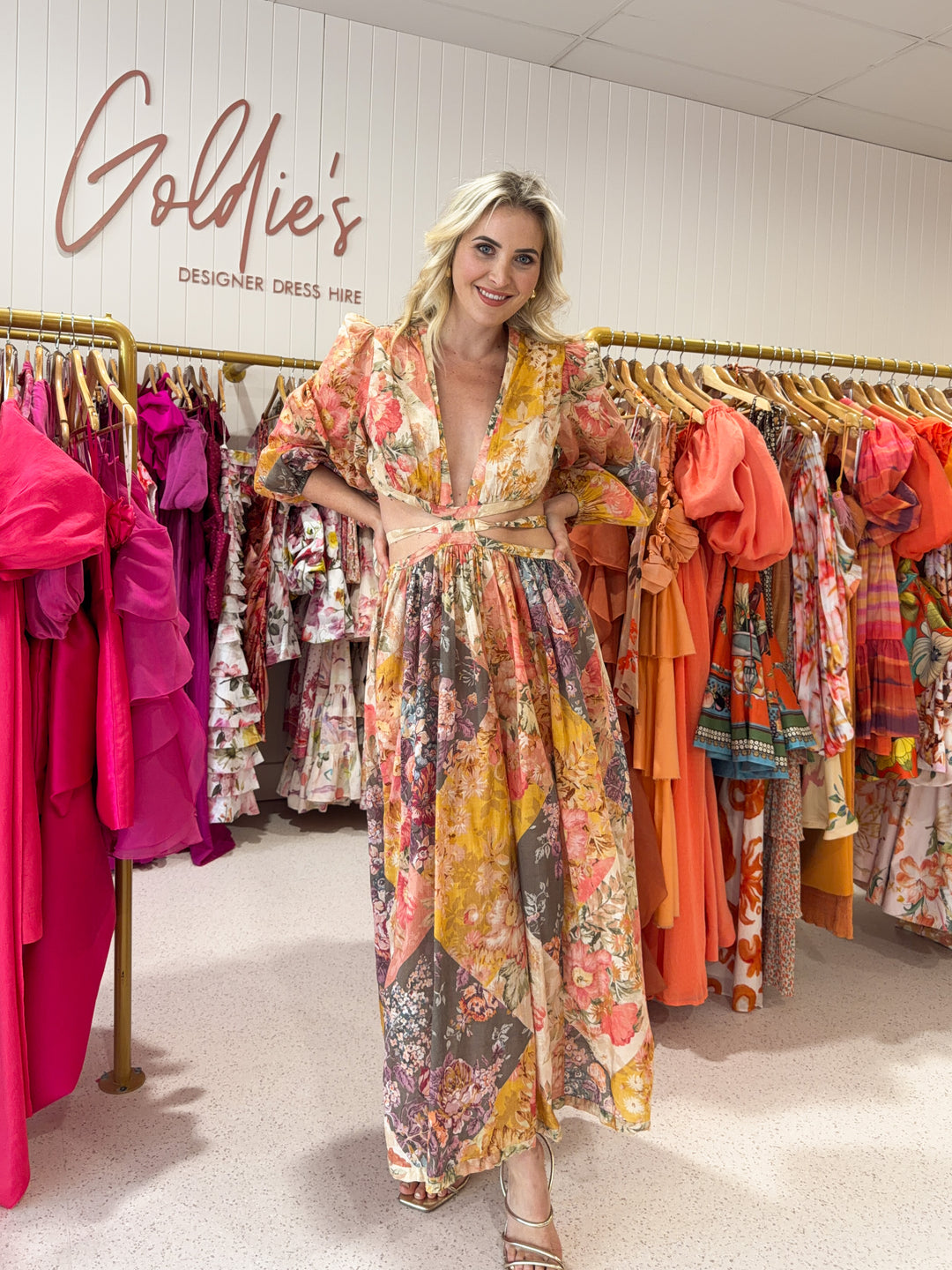 Zimmermann - Patchwork Dress (Size 14)