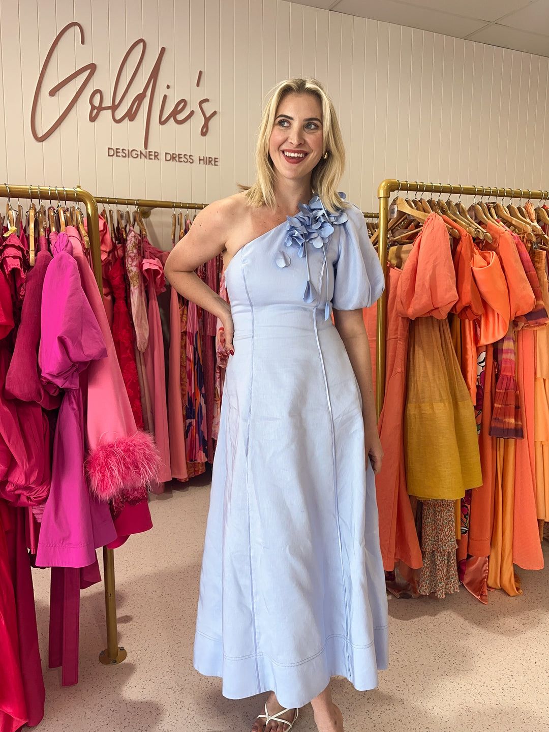 Aje - Camille Midi Dress (Size 8)