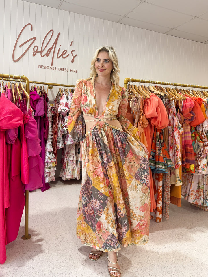 Zimmermann - Patchwork Dress (Size 14)