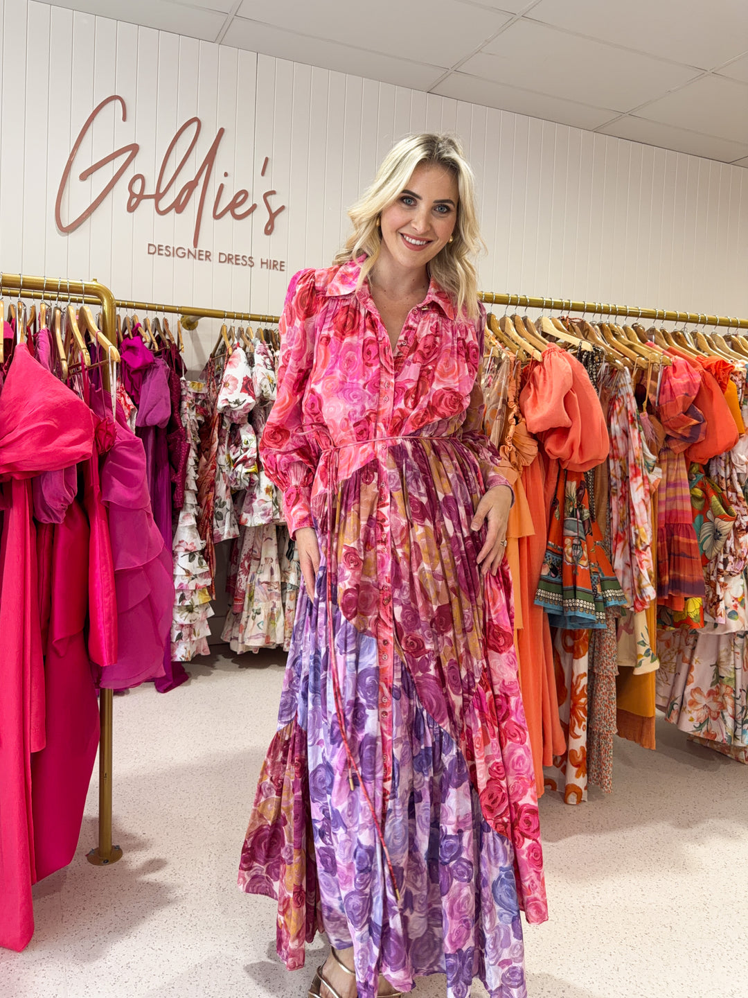 Aje - Collisions Smock Maxi (Size 10)