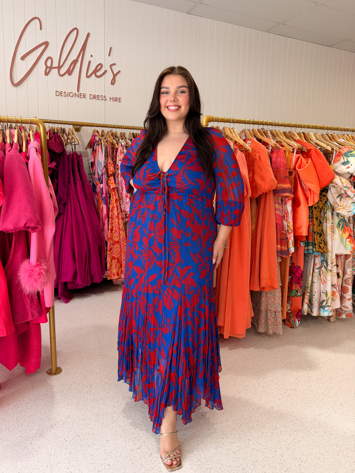 Shona Joy - Flore Lace Front Maxi Dress (Size 18)