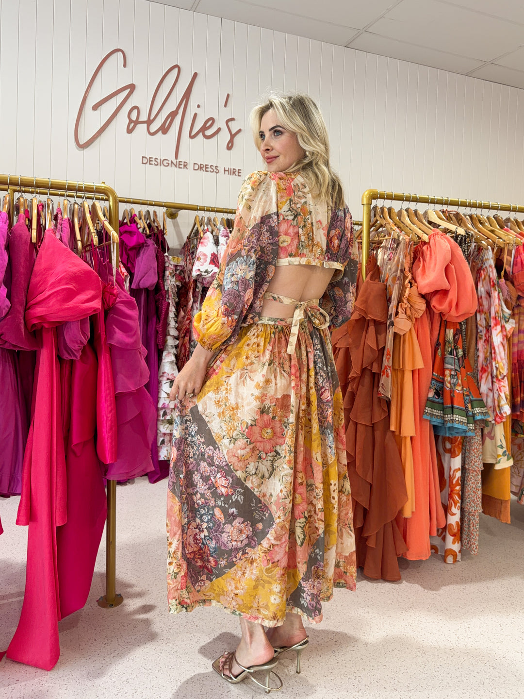 Zimmermann - Patchwork Dress (Size 14)