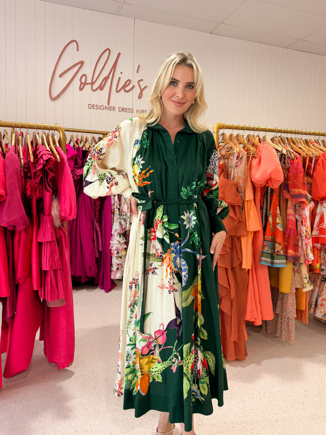 Alemais - Aggie Shirtdress (Size 12)