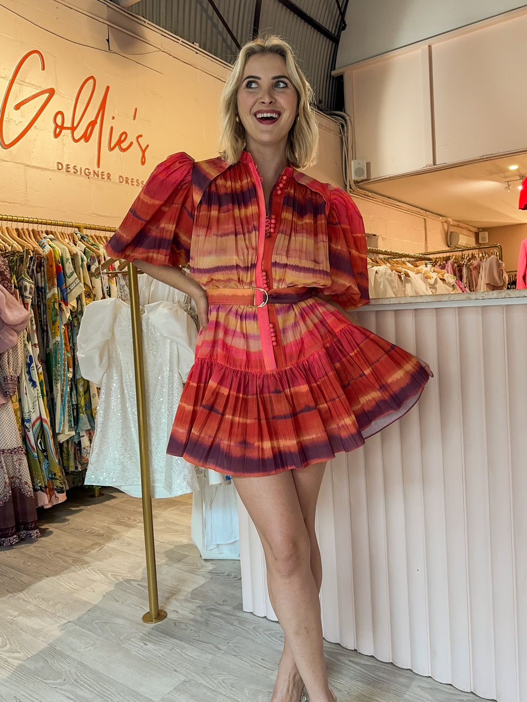 acler grindale mini dress GRINDALE MINI DRESS
