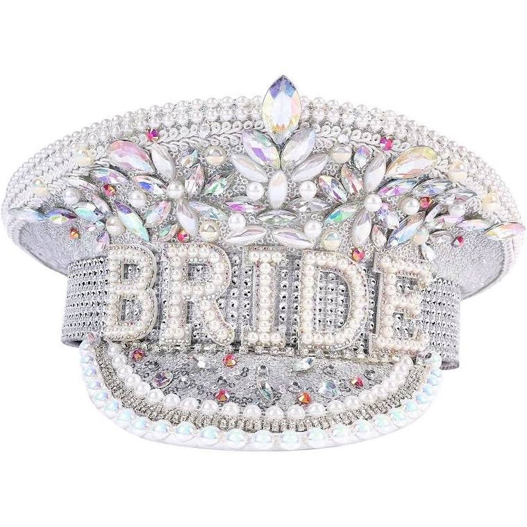 Bride Sequin Hat (OS)