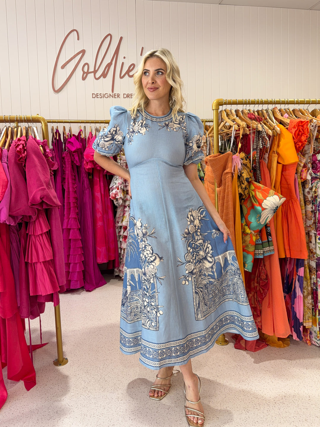 Alemais - Villa Romantica Shirtdress Dress (Size 8)