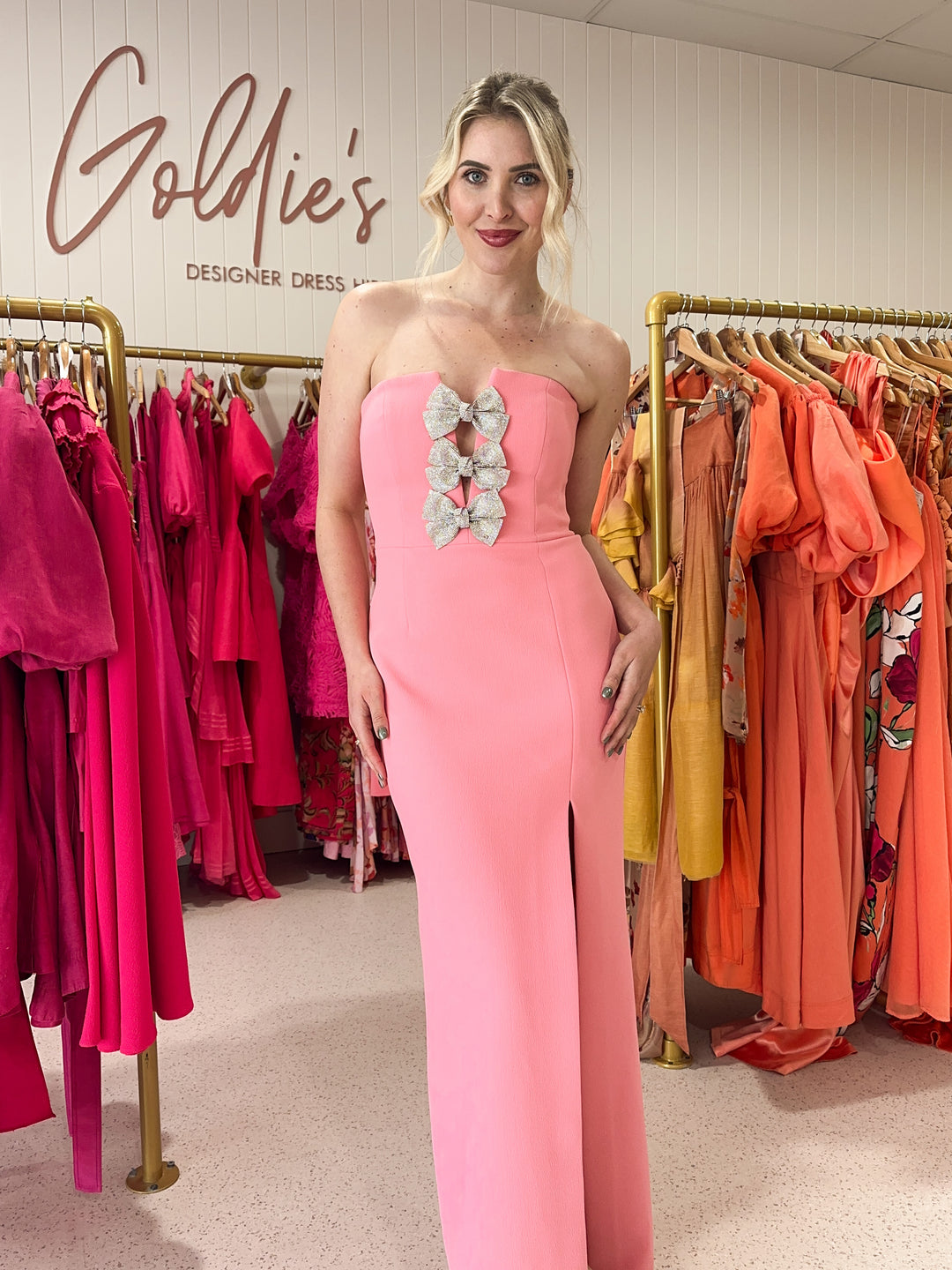 Rebecca Vallance - Brittany Bow Gown (Size 10)