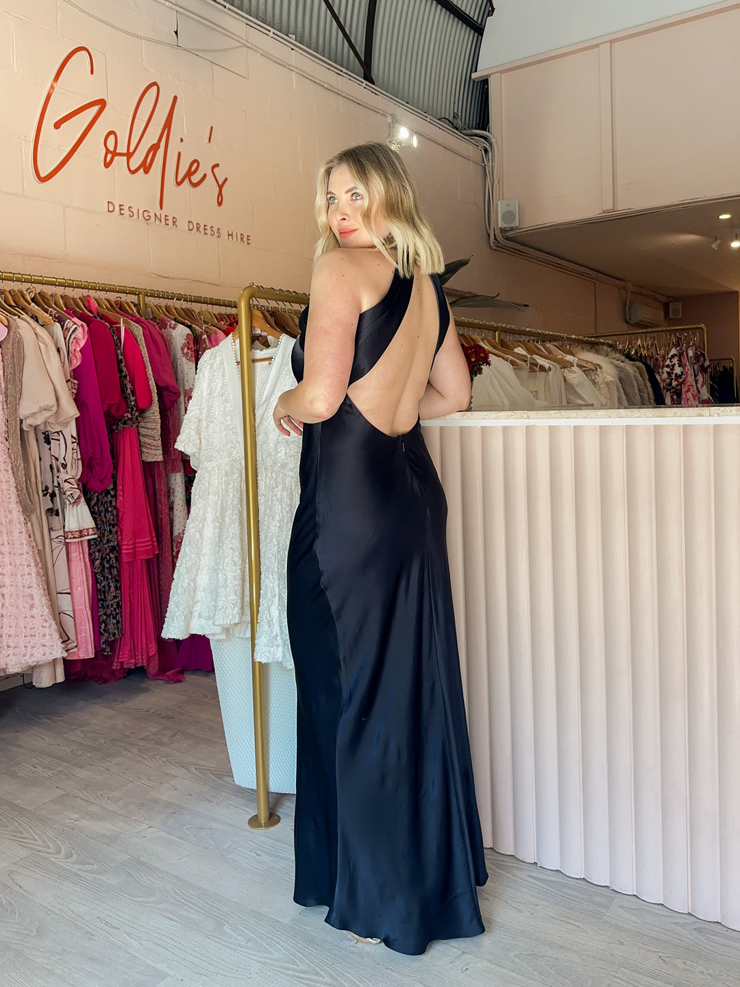 Pilgrim - Arista Gown (Size 12) Goldie's - Designer Dress Hire Pilgrim - Arista Gown (Size 12) Goldie's - Designer Dress Hire