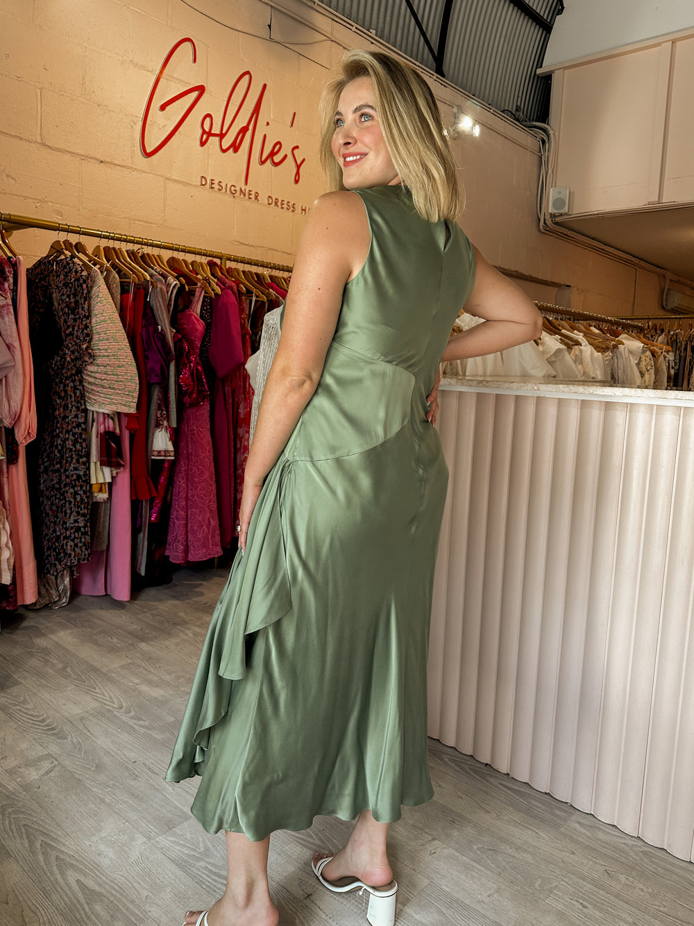 sass and bide green dress Sass & Bide Emerald City Dress