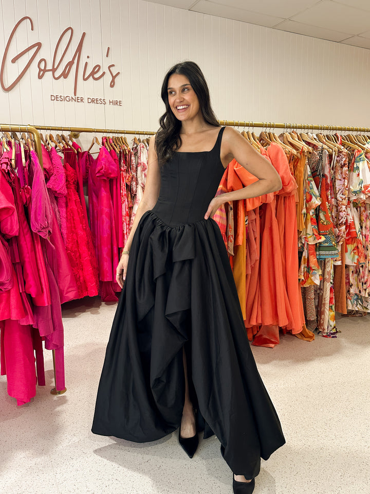 Aje - Alani Gown Black (Size 6)