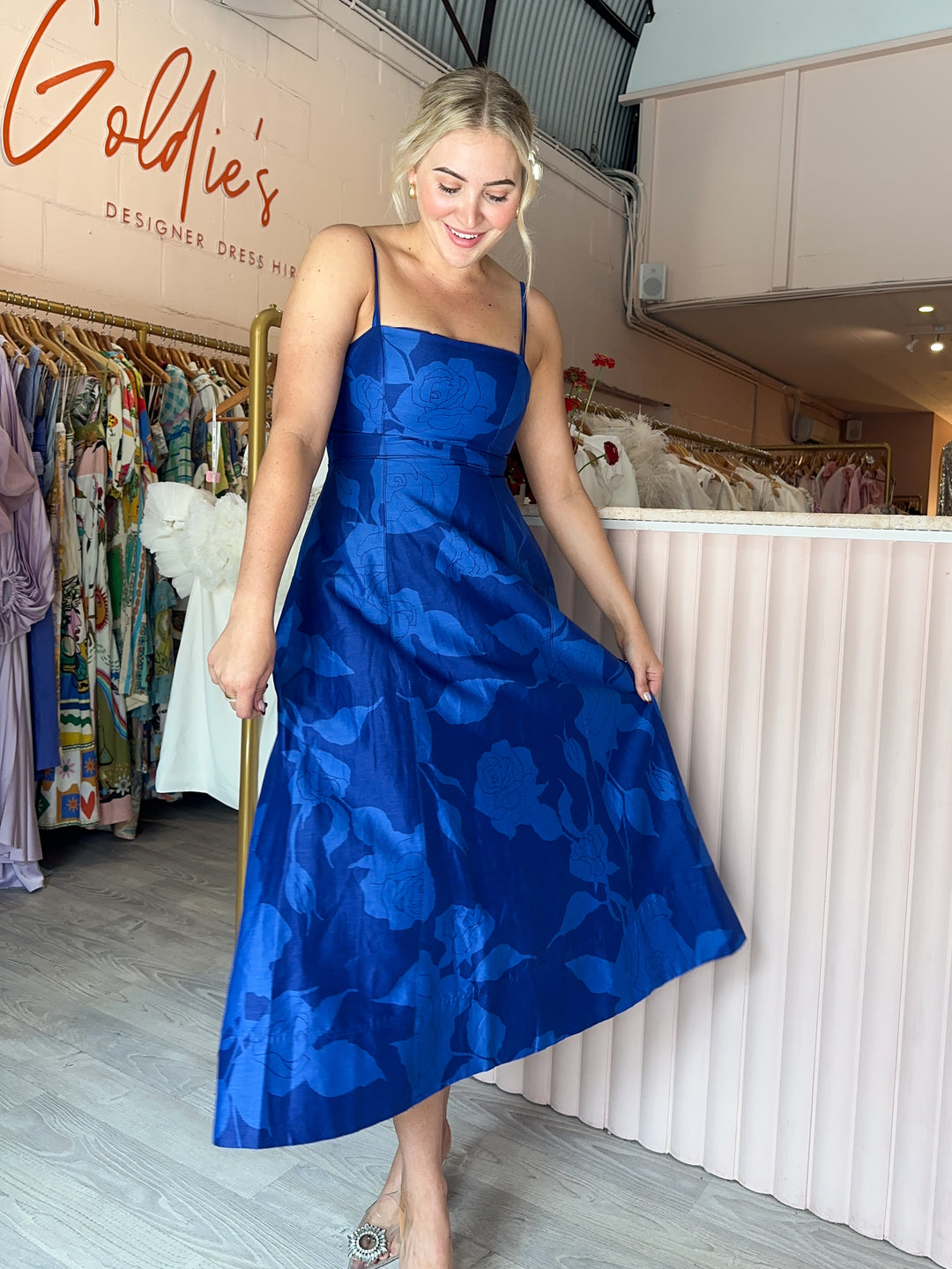 aje belonging flared midi dress Aje | Dresses | Aje Belonging Flared Midi Dress