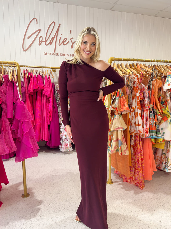 Effie Kats - Cayley Gown Wine (Medium)