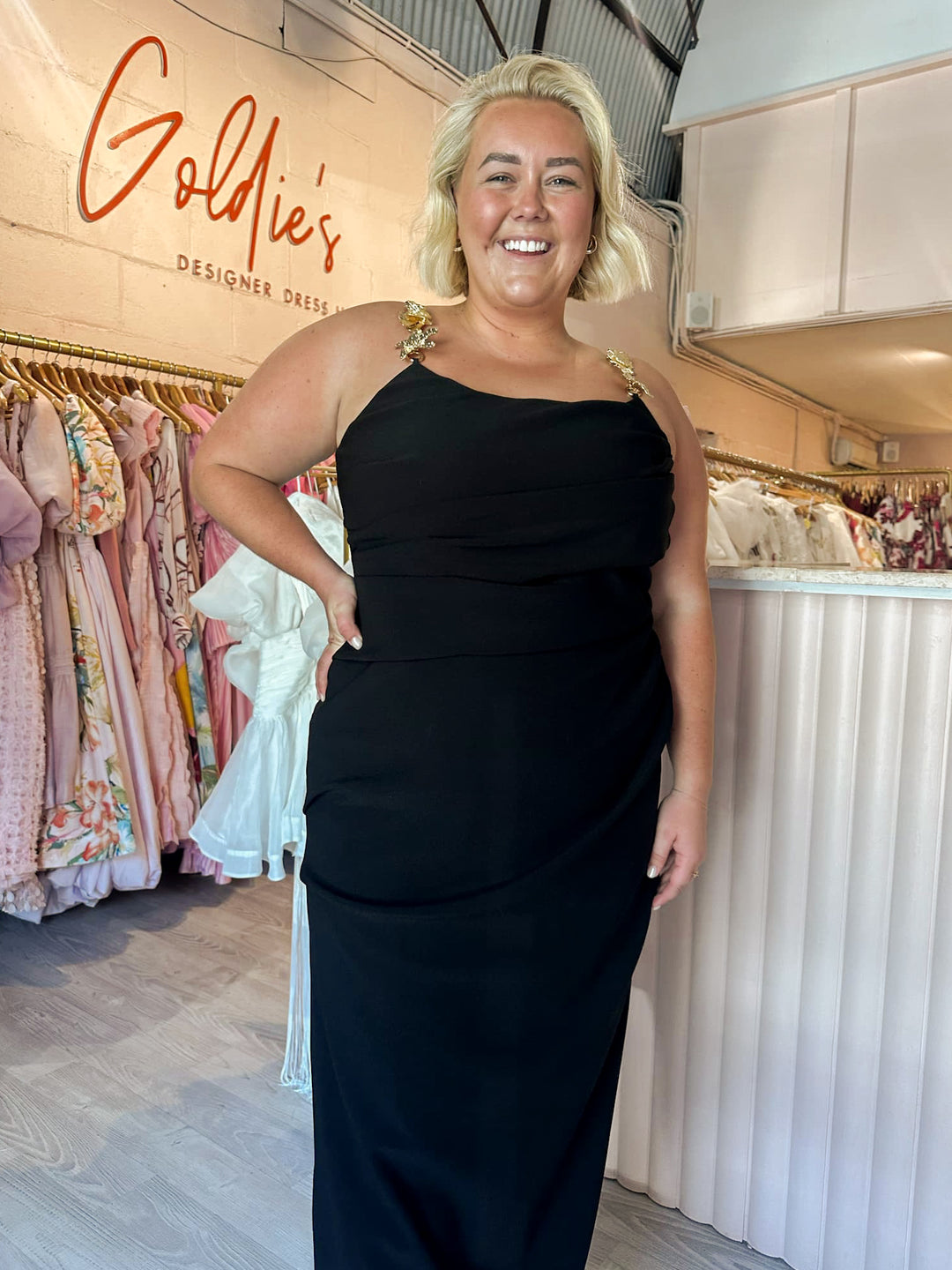 daria maxi dress Daria Green Printed Maxi Dress