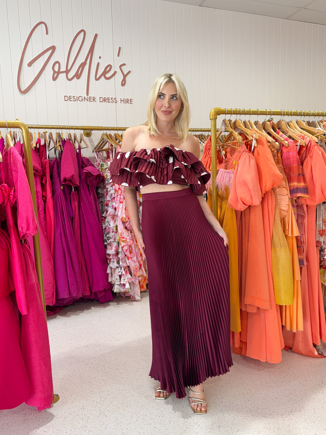 Lidee - Debut Top and Gala Skirt Set (Size 10)