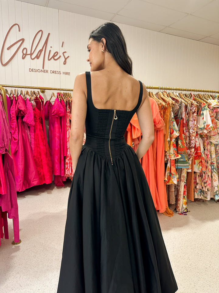 Aje - Alani Gown Black (Size 6)