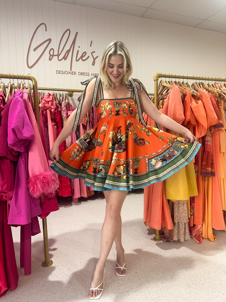 Alemais - Rocco Mini Dress (Size 8/12)