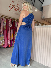 Load image into Gallery viewer, Sonya - Nour Maxi Dress Blue (Size 10/12)