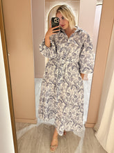 Load image into Gallery viewer, Palm Noosa - Noddy Dress In Jungle Blue (Size 8/14)