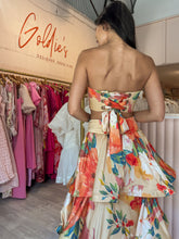 Load image into Gallery viewer, Leo &amp; Lin - Florescence Bustier Crop &amp; Tiered Maxi Skirt (Size 6/8)