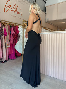 Melanie The Label - Eve Gown Black (Small)