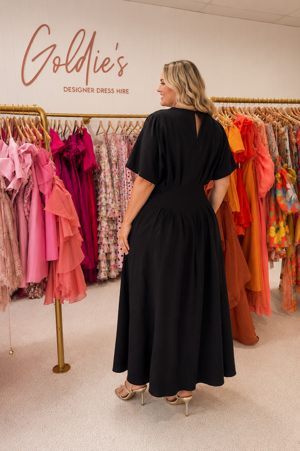 Sheike - Ariana Midi Dress (Size 18)