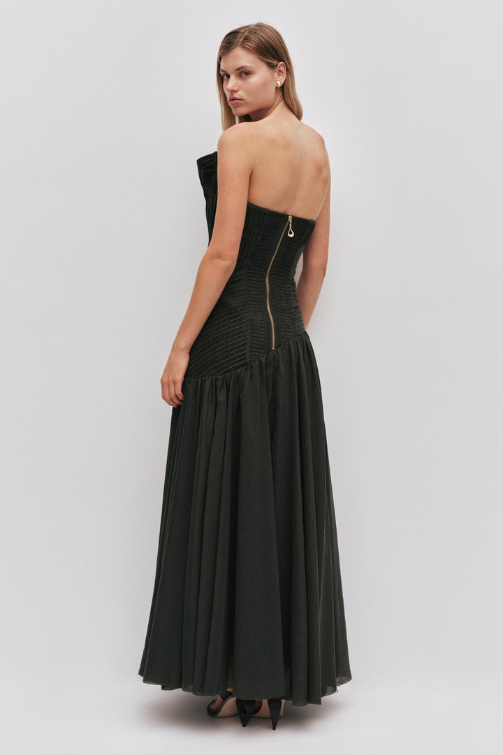 Aje - Aquiline Gown Hunter Green (Size 8)