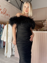 Load image into Gallery viewer, Rachel Gilbert - Zion Midi Dress Black (Size 12)