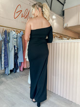 Load image into Gallery viewer, Solace London - The Palmer One-Sleeve Stretch Crepe Maxi Dress (Size 12)