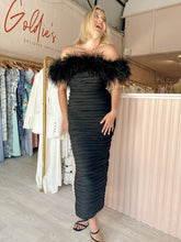 Load image into Gallery viewer, Rachel Gilbert - Zion Midi Dress Black (Size 12)