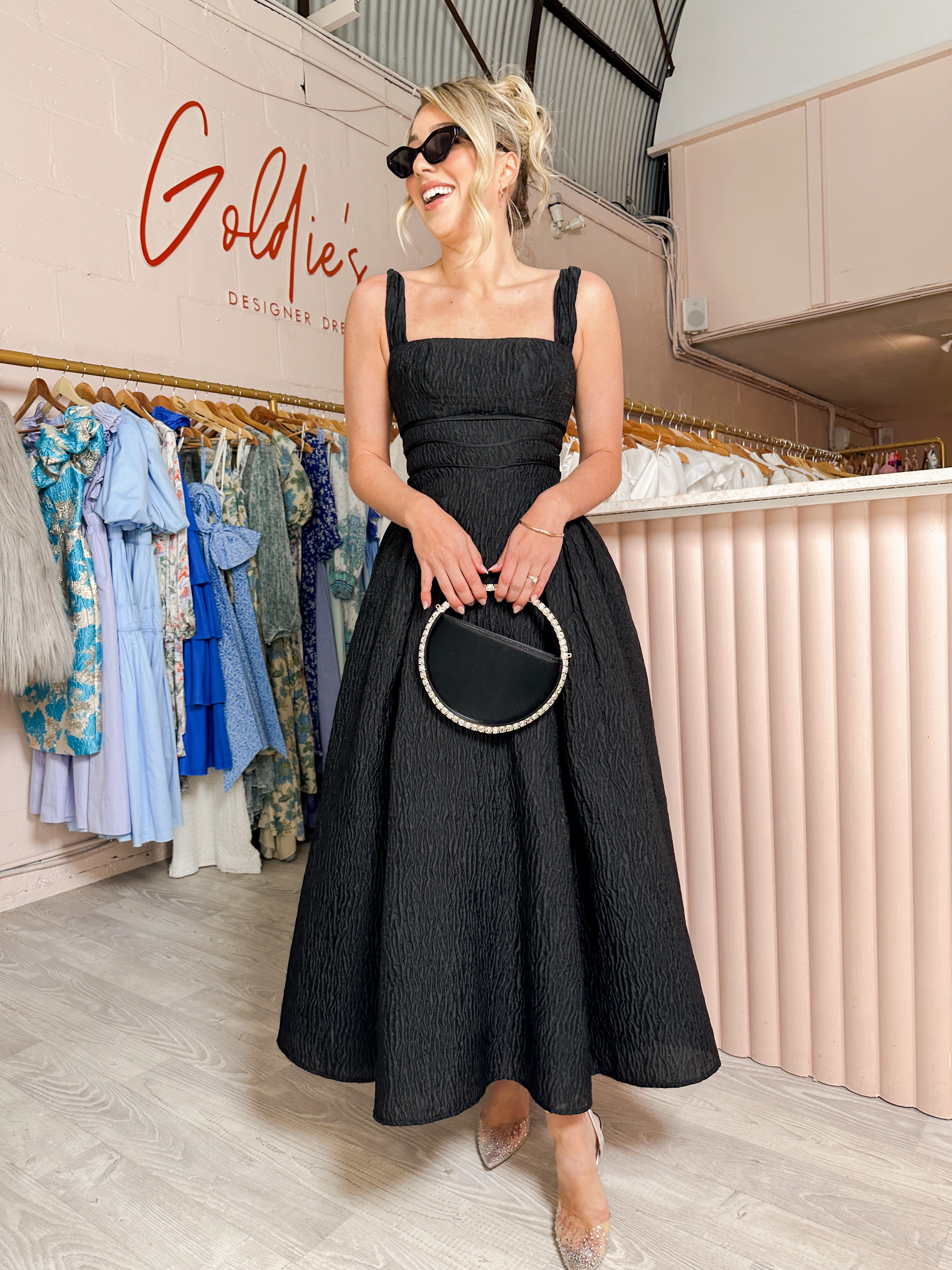 RACHEL GILBERT★フェミニンストラップドレスsophy strap dress Rachel Gilbert Sophy Strap Dress - Pink – The Luxe Closet