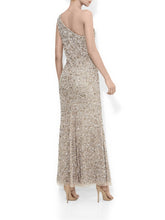Load image into Gallery viewer, Montique - Coco Beaded One Shoulder Gown (Size 8)