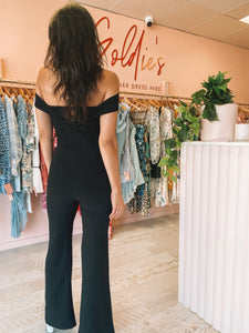By The Way - Aubery Off Shoulder Jumpsuit (Size XS)