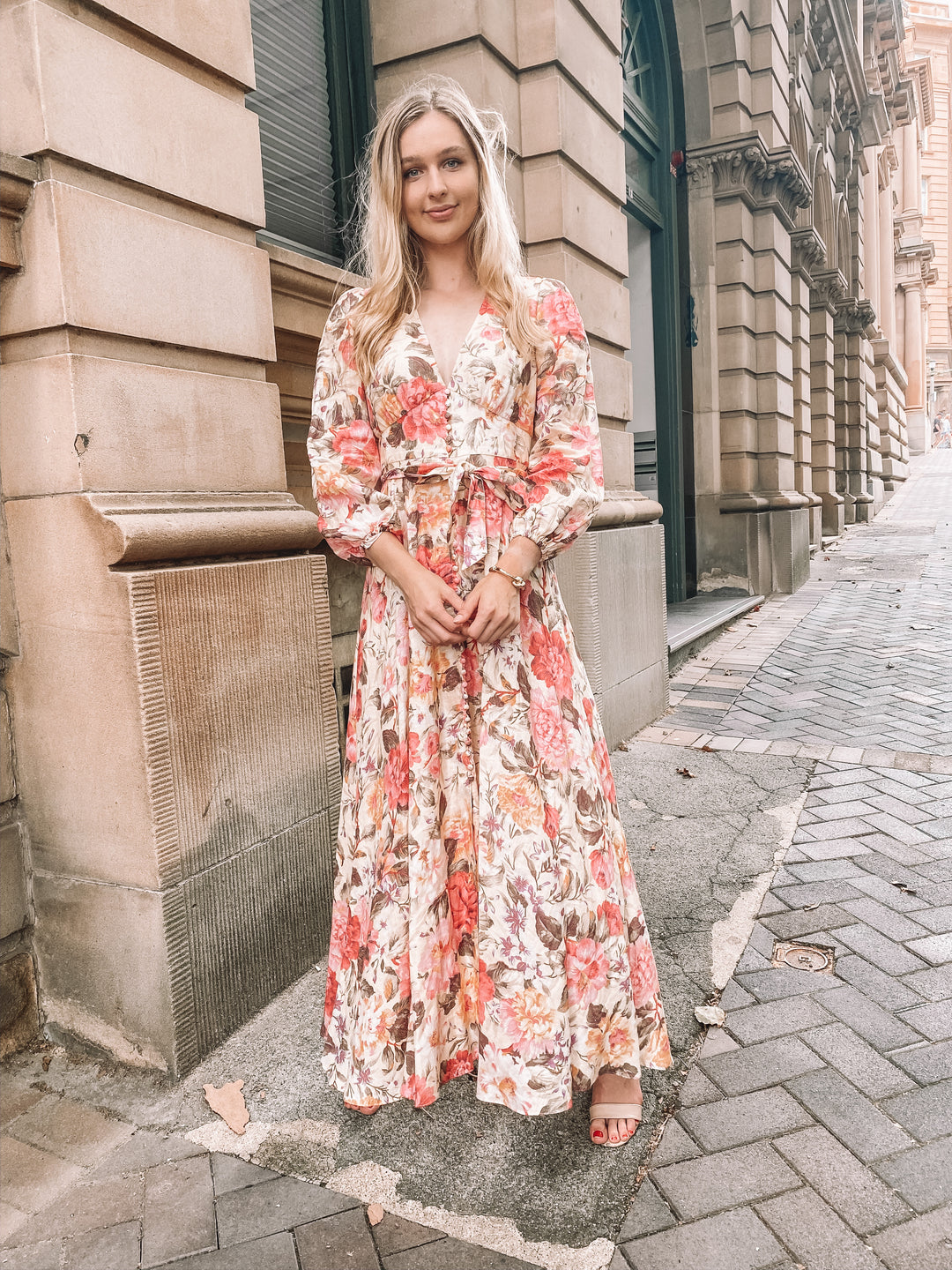 Zimmermann - Honour Plunge Long Dress (Size 1) Zimmermann - Honour Plunge Long Dress (Size 1)