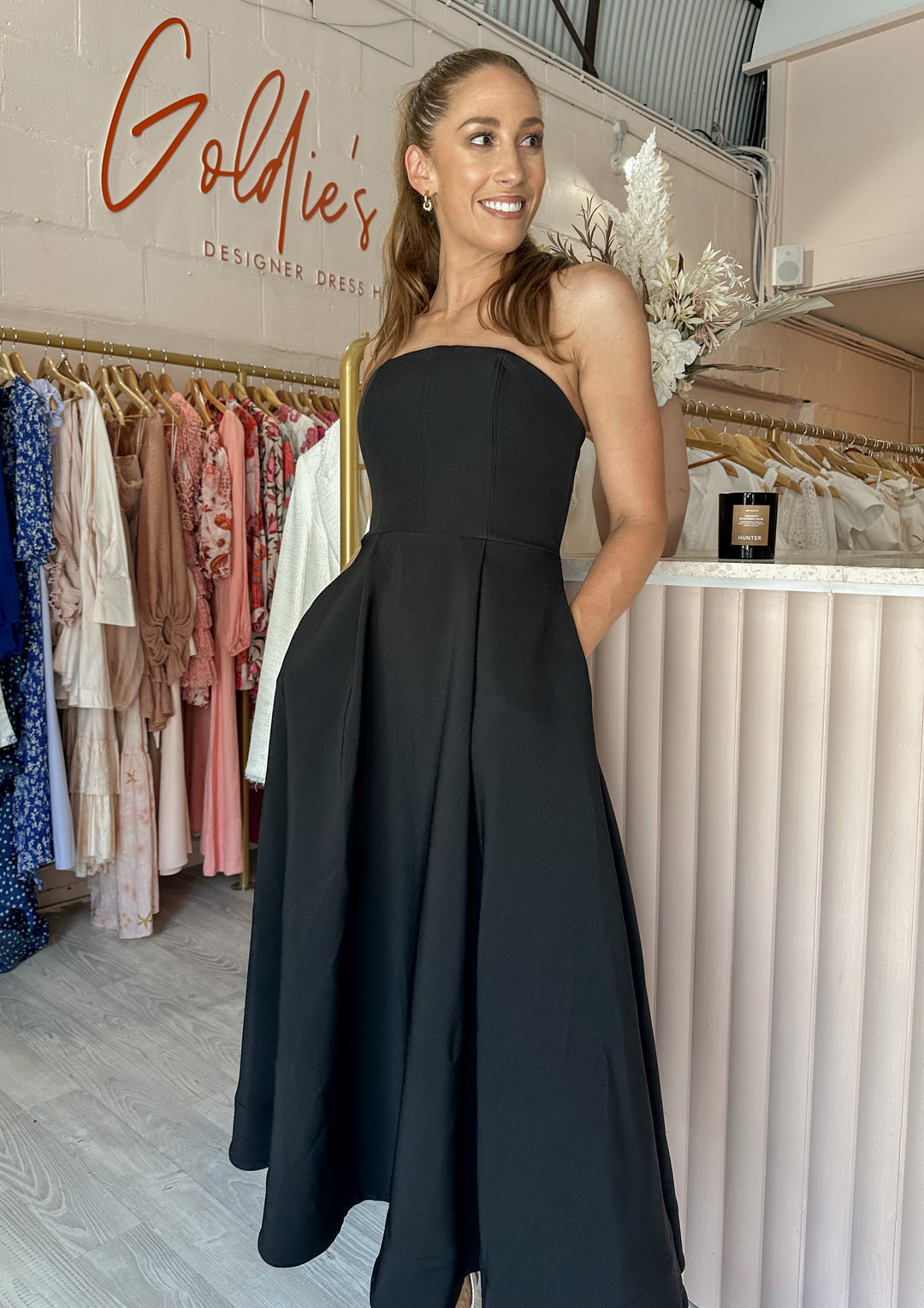 keepsake about us midi dress Keepsake muse @britneynewman styles the Margherita Midi Dress in Butter. The perfect Summer event dress. #keepsakethelabel #seeninkepsake
