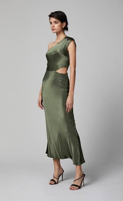 Bec and Bridge - Delphine Asymmetric Dress (Size 6) Goldie's - Designer Dress Hire Bec and Bridge - Delphine Asymmetric Dress (Size 6) Goldie's - Designer Dress Hire