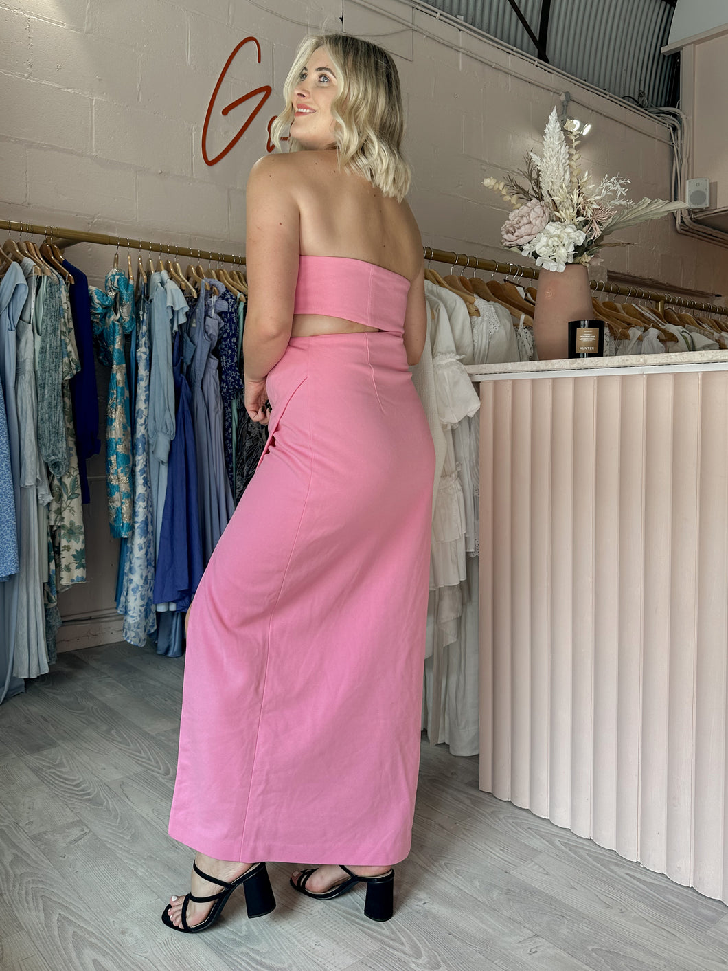 Misha - Rowena Gown Pink (Size 12)