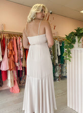 Load image into Gallery viewer, Shona Joy - Frill Wrap Dress Porcelain (Size 8)