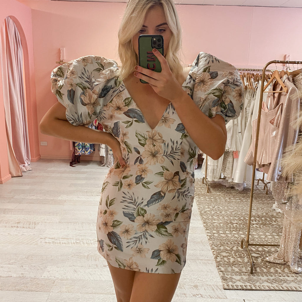 bec and bridge fleur mini dress Bec and Bridge - Fleurette V Mini (Size 10) – Goldie's