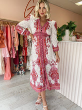 Load image into Gallery viewer, Zimmermann - Bells Paisley Red Maxi (Size 1)