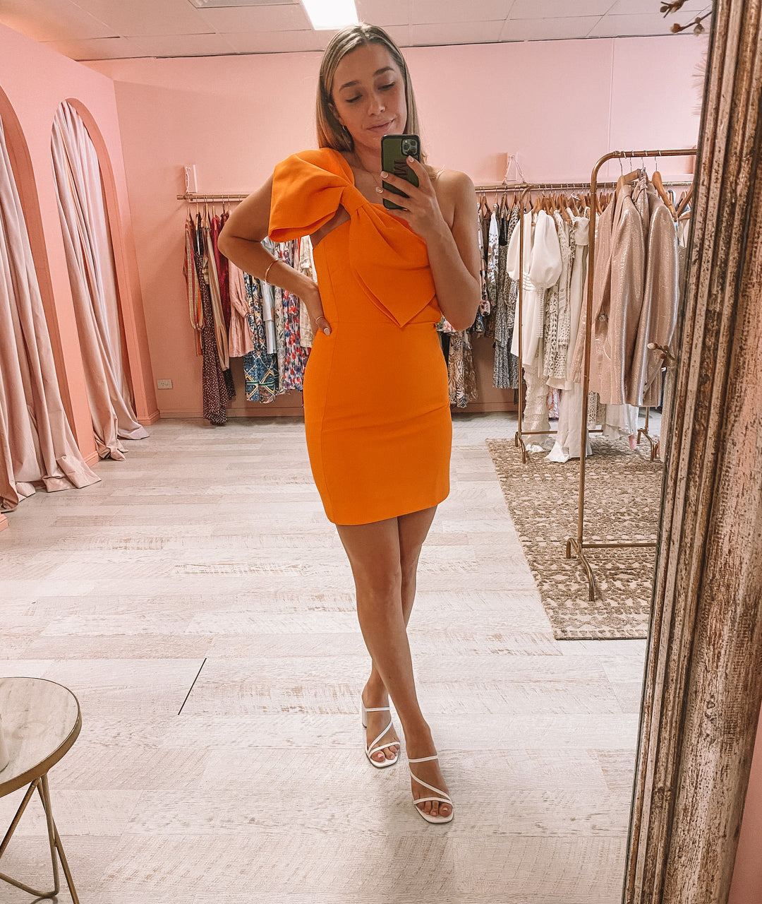 By Johnny - Calypso Wrapped Up Asymmetric Dress (Size 6) Goldie's - Designer Dress Hire By Johnny - Calypso Wrapped Up Asymmetric Dress (Size 6) Goldie's - Designer Dress Hire