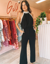 Load image into Gallery viewer, Rachel Zoe - Elinor Pearl Stretch Jumpsuit (Size 8-10)