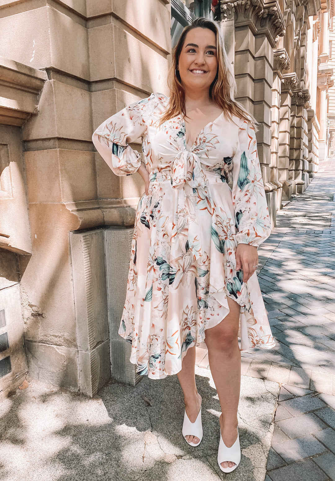 Sheike - Pink Lily Maxi Dress (Size 16) – Goldie's