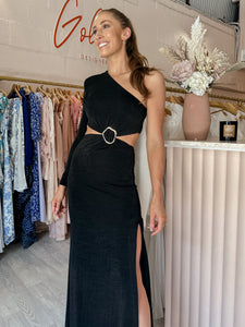 Misha - Klementina Slinky Jersey Gown (Size 8)