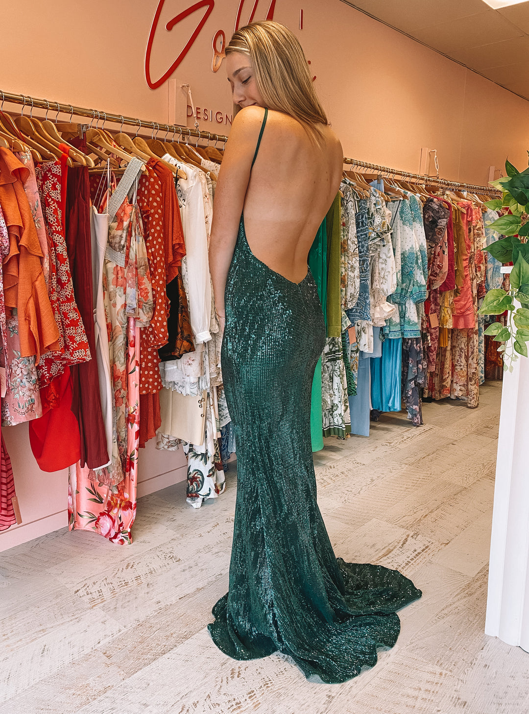 Abyss By Abby - Jilah Gown (Small) Goldie's - Designer Dress Hire Abyss By Abby - Jilah Gown (Small) Goldie's - Designer Dress Hire